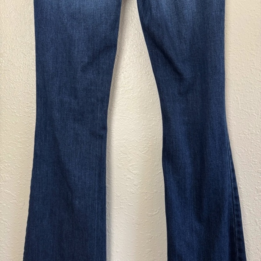 Angry Rabbit flare jeans dark wash mid rise 26/3‎ - Picture 8 of 11